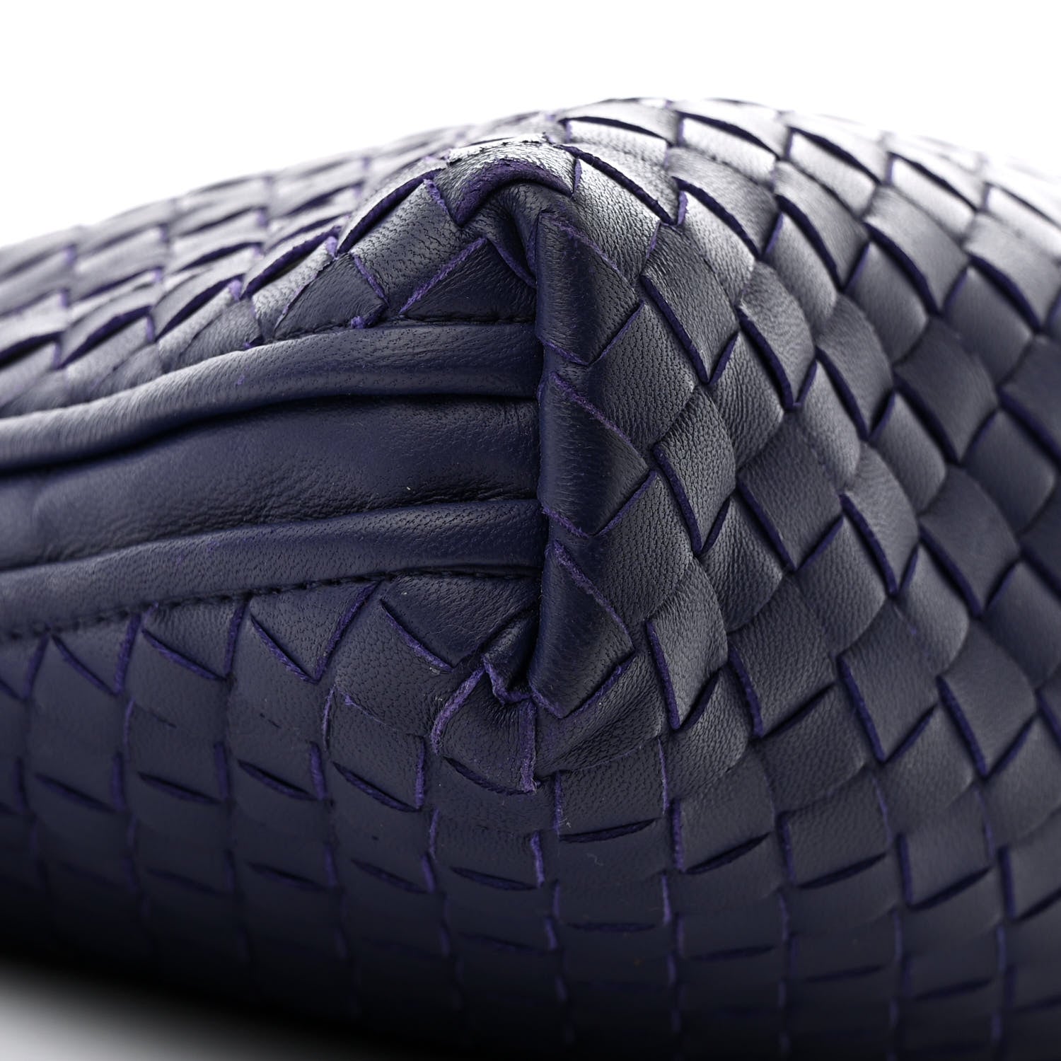 Bottega Veneta Nappa Intrecciato Nodini Crossbody Messenger Atlantic 9 of 11