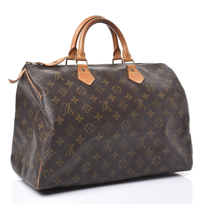 Louis Vuitton Monogram Speedy 35 2 of 9