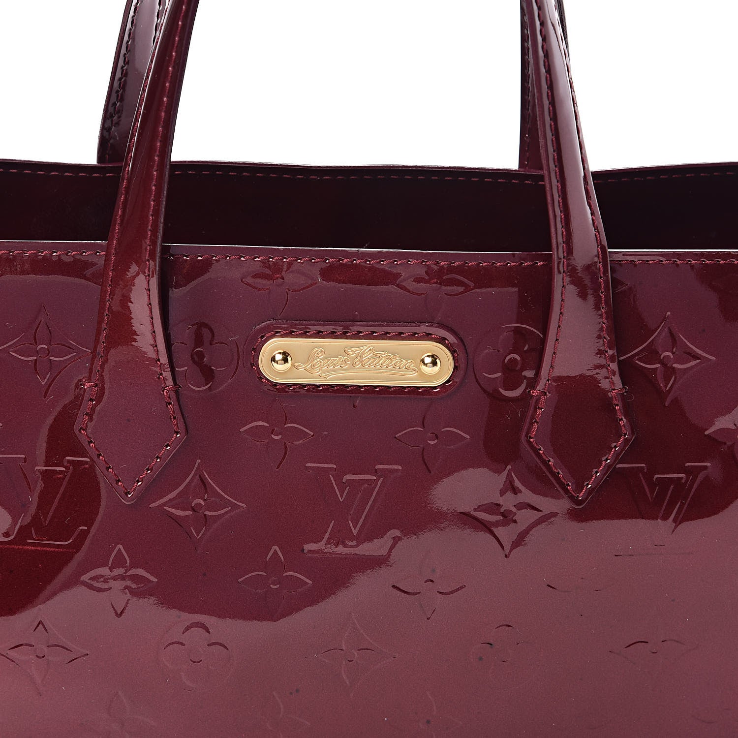 Louis Vuitton Vernis Wilshire PM Rouge Fauviste 11 of 11
