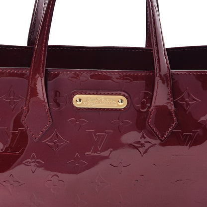 Louis Vuitton Vernis Wilshire PM Rouge Fauviste 11 of 11