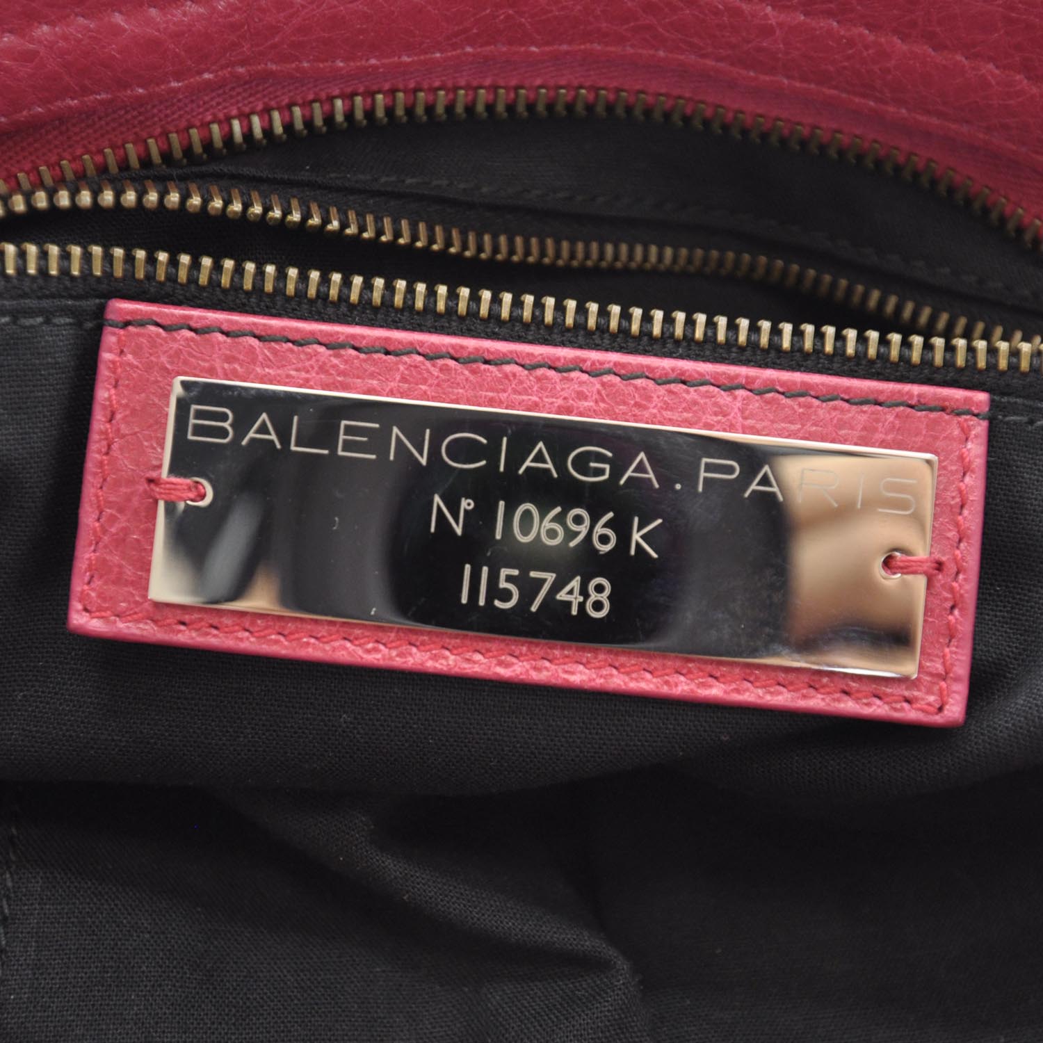 Balenciaga Agneau City Rose Thulian 8 of 11