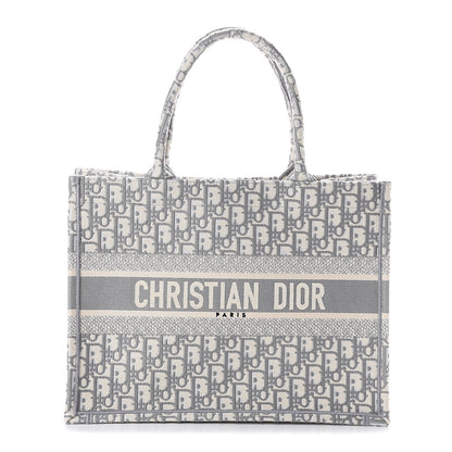 Christian Dior Oblique Medium Book Tote Grey 1 of 8