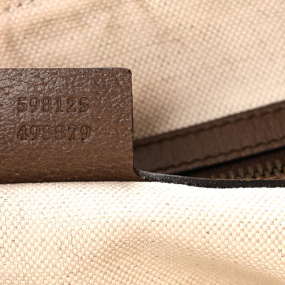 Gucci GG Supreme Monogram Web Small Ophidia Half Moon Hobo Brown 7 of 10