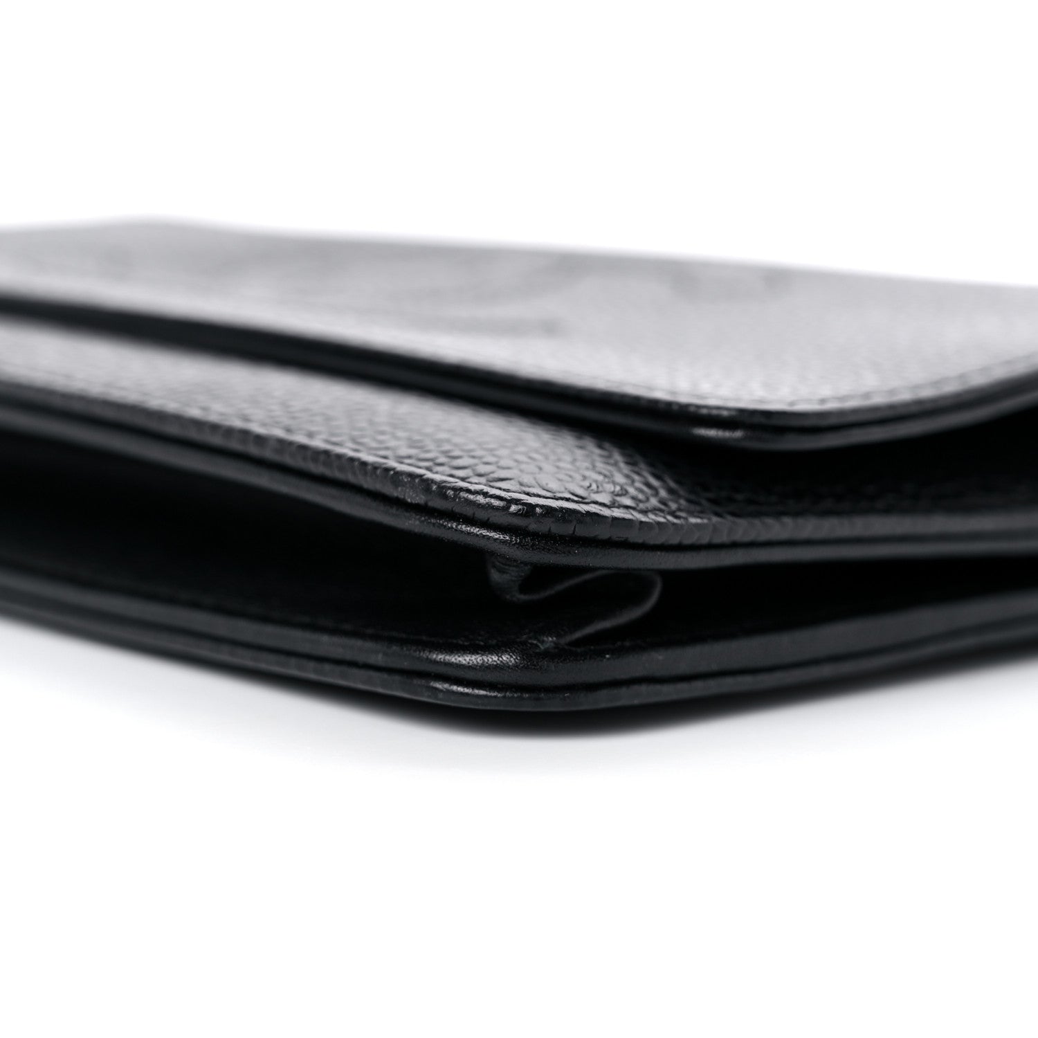 Chanel Caviar Timeless CC Wallet on Chain WOC Black 10 of 10