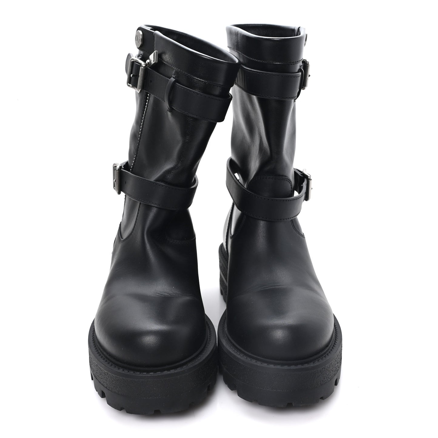 Calfskin D-Major Ankle Boot  39.5 Black