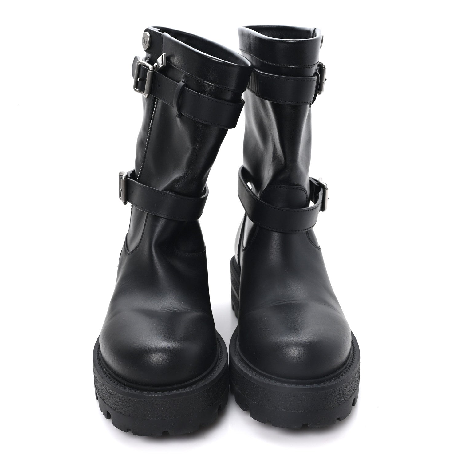 Christian Dior Calfskin D-Major Ankle Boot  39.5 Black 3 of 9