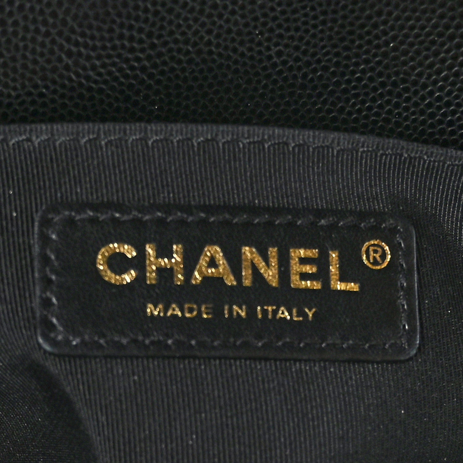 Chanel Caviar Quilted Medium Boy Flap Black 6 of 10