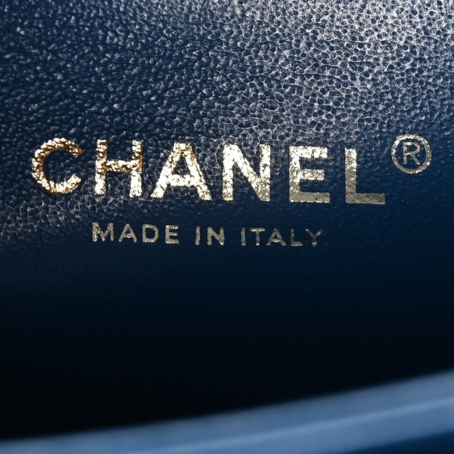 Chanel Sheepskin Quilted Beauty Lock Flap Blue 6 of 10