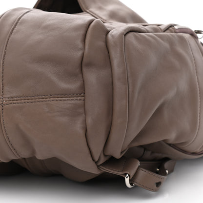 Alexander Wang Lambskin Marti Backpack Latte Rhodium Hardware 10 of 10