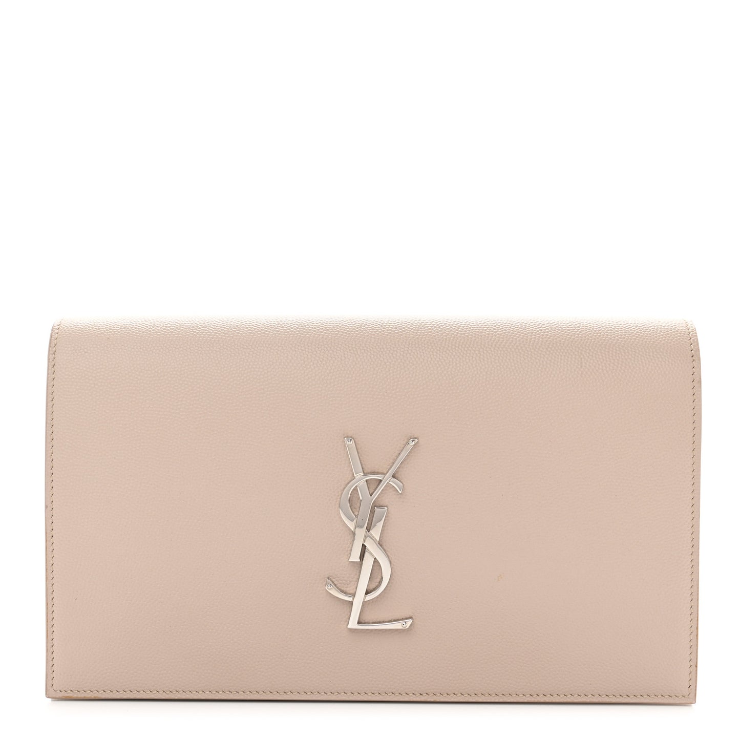 Grain De Poudre Classic Kate Monogram Clutch Powder