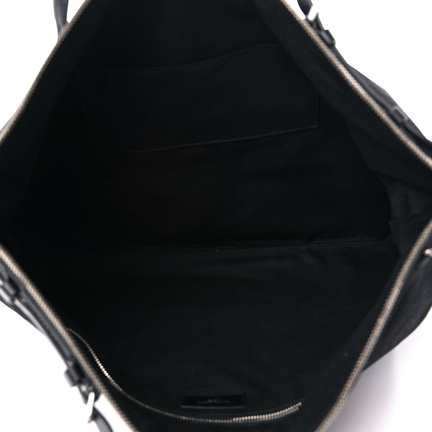 Saint Laurent Canvas ID Shopping Bag Black 5 of 9