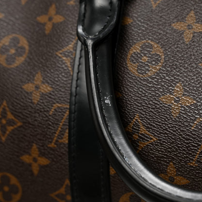 Louis Vuitton Monogram Macassar Keepall Bandouliere 55 10 of 10
