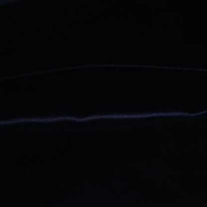 Saint Laurent Patent Monogram Large Belle De Jour Clutch Navy Blue 5 of 11