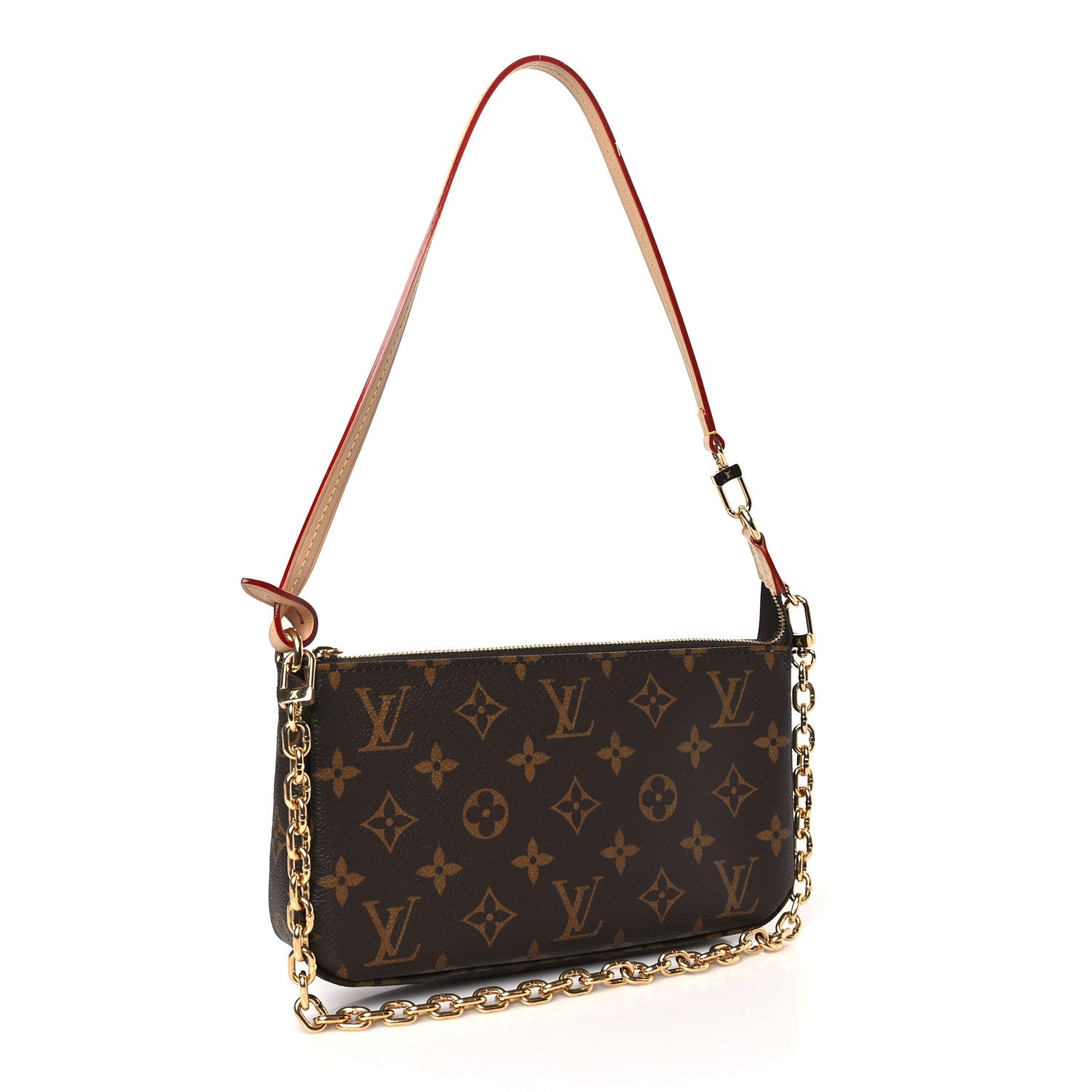Louis Vuitton Monogram Chain Pochette Accessories 3 of 9