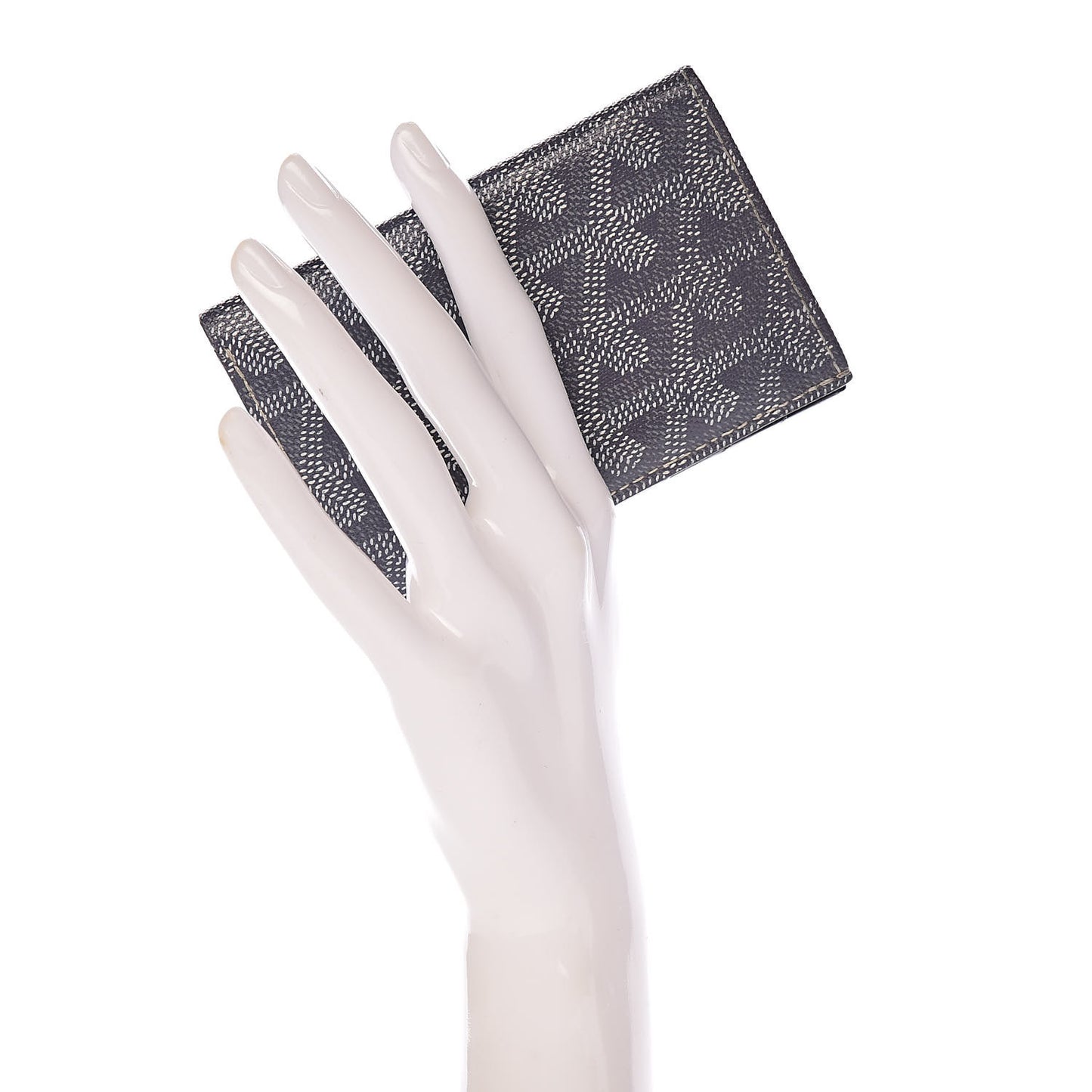 Goyardine Saint Pierre Card Holder Grey