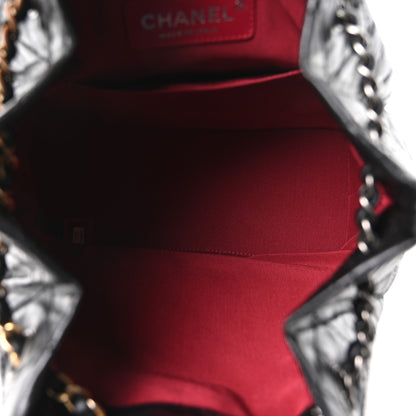 Chanel Aged Calfskin Quilted Small Gabrielle Backpack Black 5 of 10