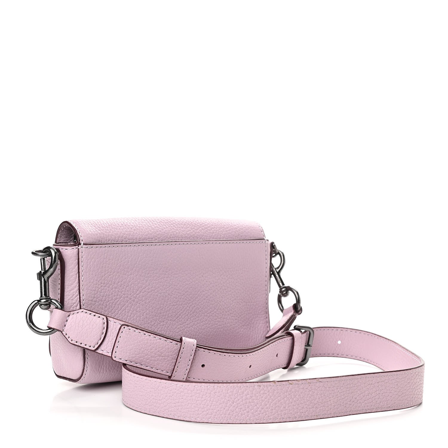 Marc Jacobs Pebbled Calfskin Recruit Crossbody Purple 3 of 12