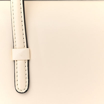 Valentino Garavani Vitello Rockstud Tote Ivory 10 of 12