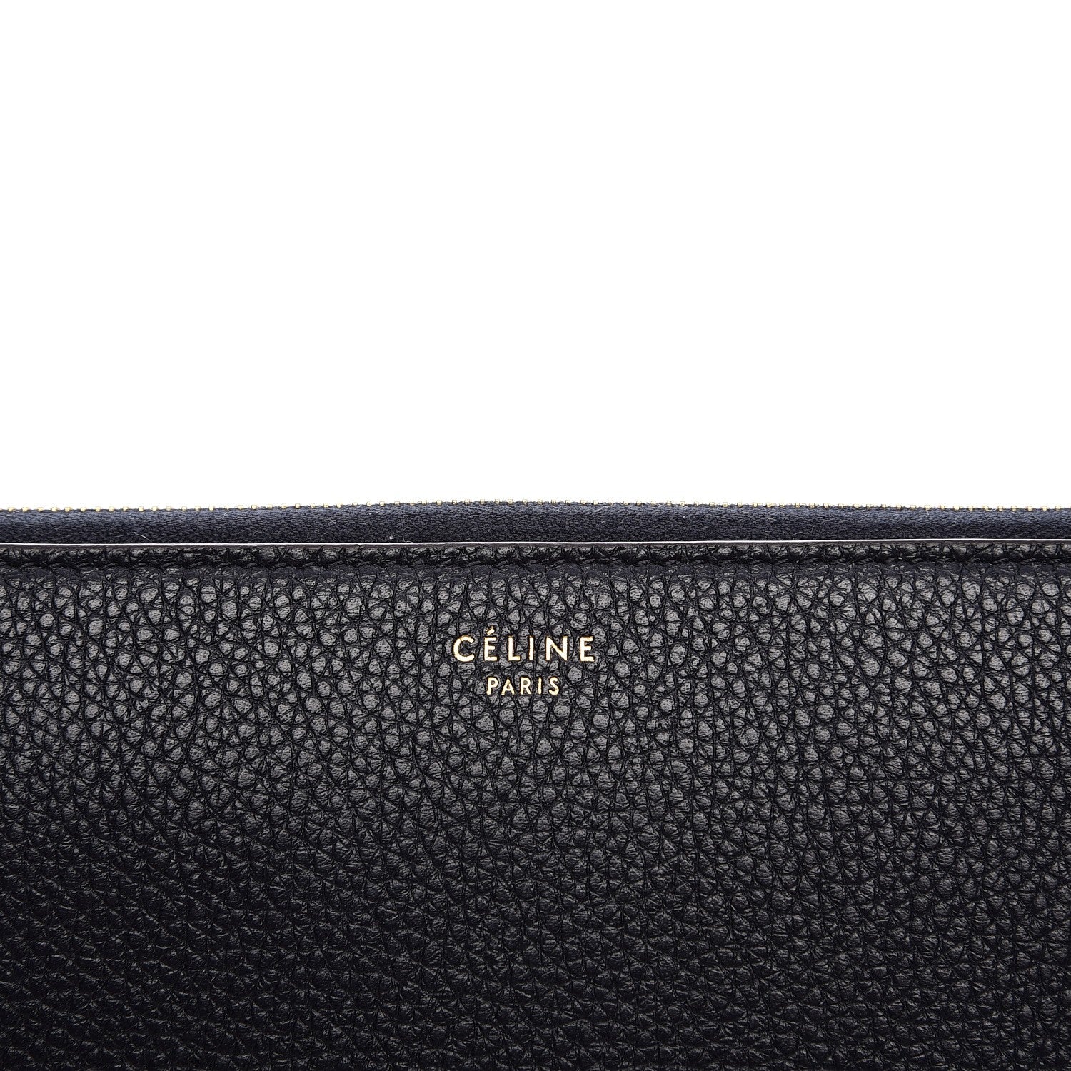 Celine Calfskin Large Zip Around Multifunction Wallet Midnight 6 of 7