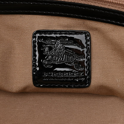 Burberry Supernova Check Small Nickie Tote Black 5 of 9