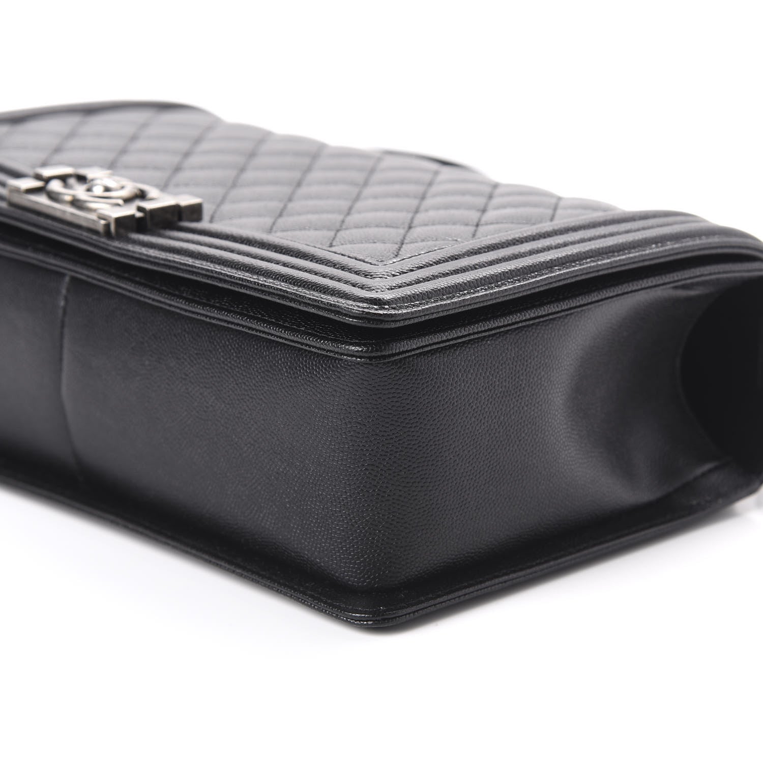 Chanel Caviar Quilted New Medium Boy Flap Black 7 of 10