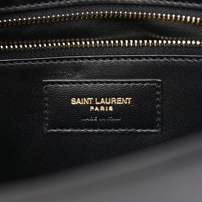 Saint Laurent Smooth Calfskin Carre Satchel Black 6 of 12