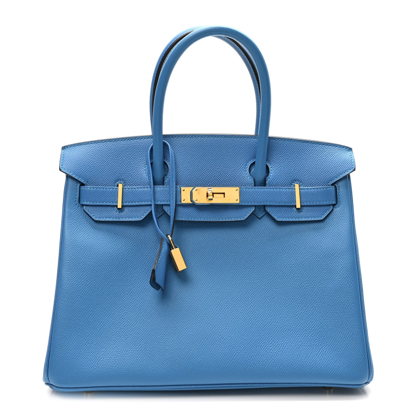 Epsom Birkin 30 Bleu Zanzibar