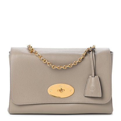 Mulberry Small Classic Grain Calfskin Medium Lily Flap Grey 1 of 8