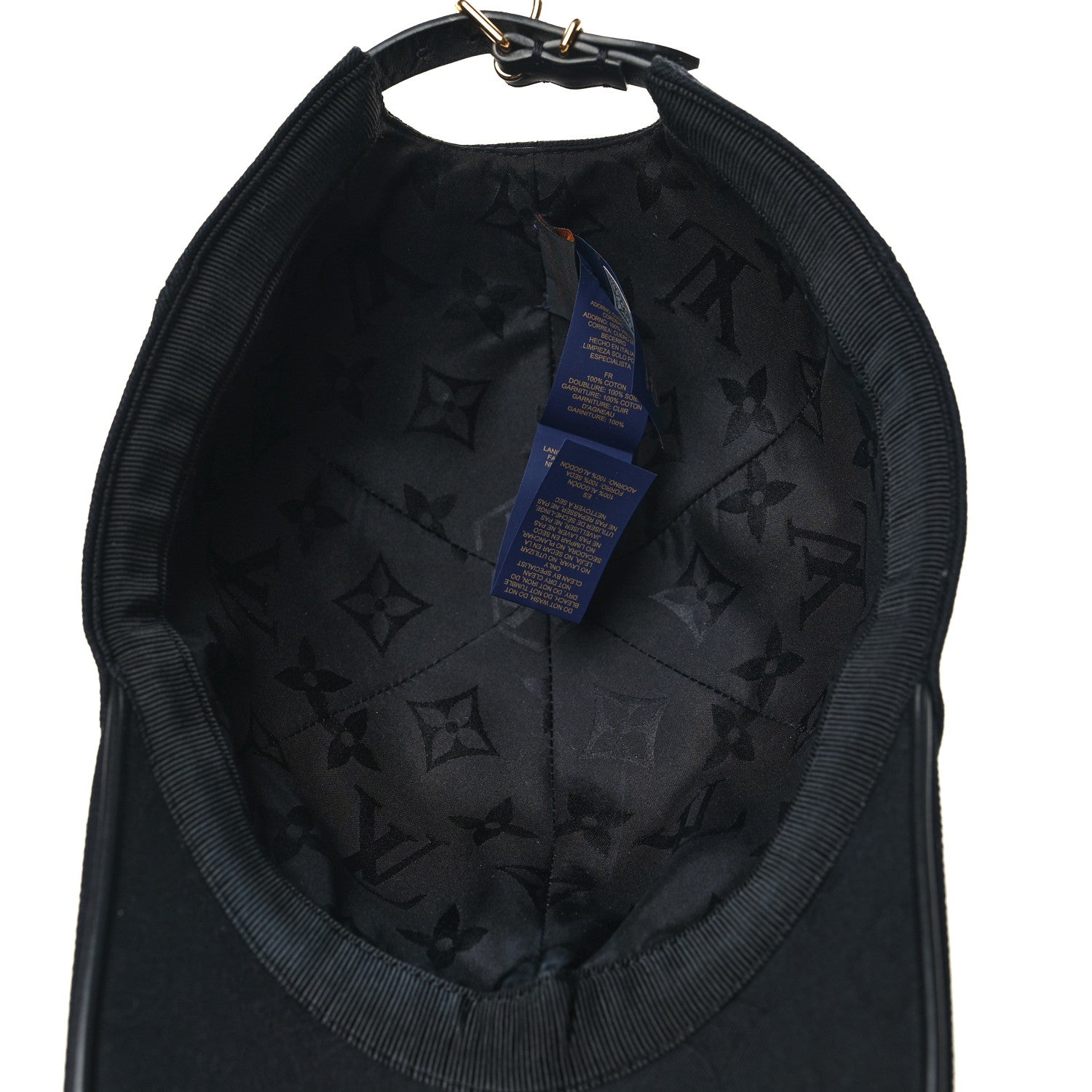 Louis Vuitton Iconic Baseball Cap L Black 7 of 9