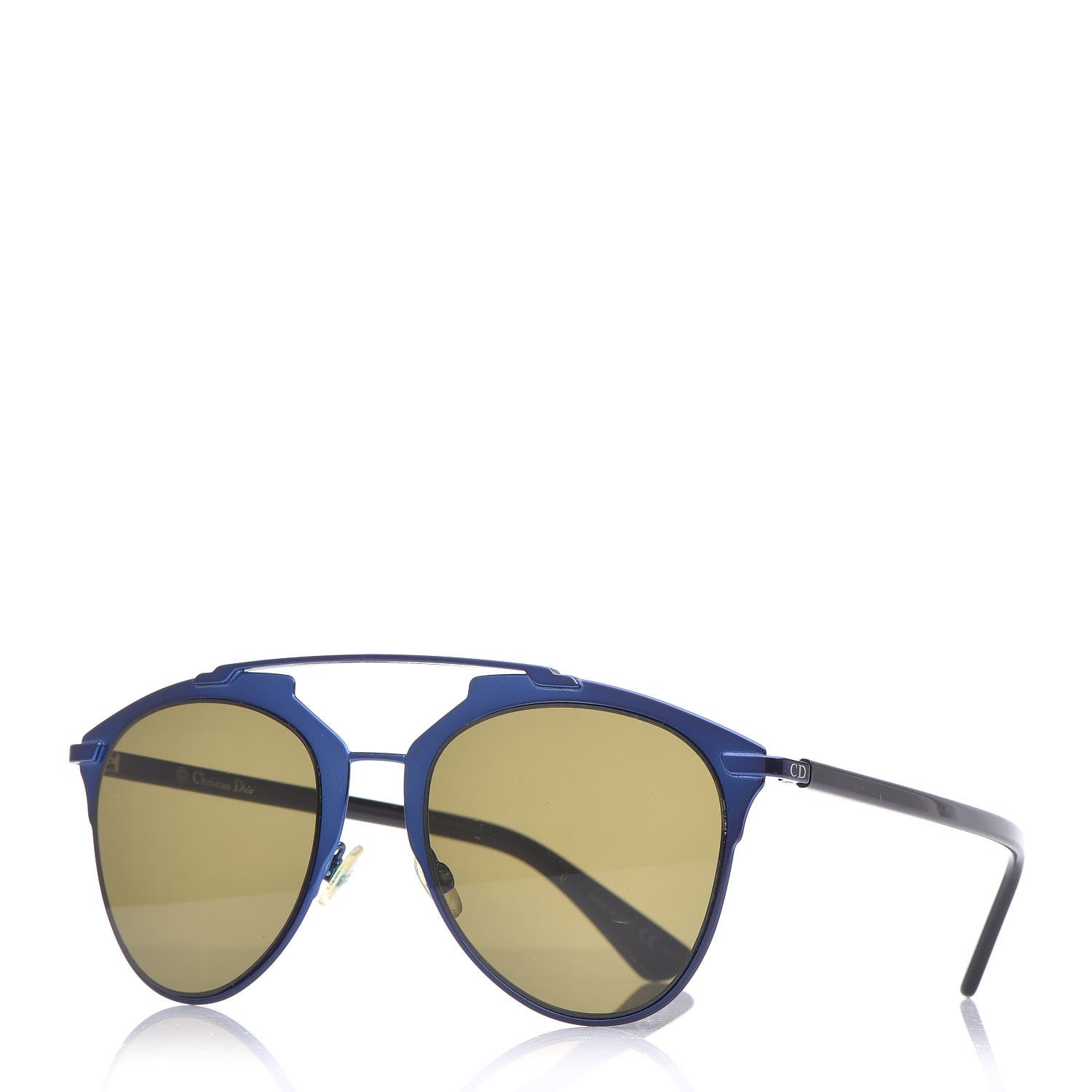 Christian Dior Reflected Sunglasses Blue Black 1 of 8
