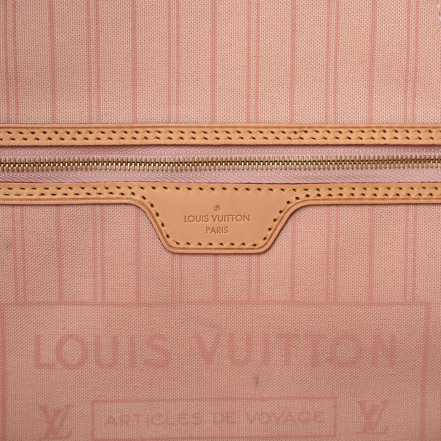 Louis Vuitton Damier Azur Neo Neverfull GM Rose Ballerine 6 of 13