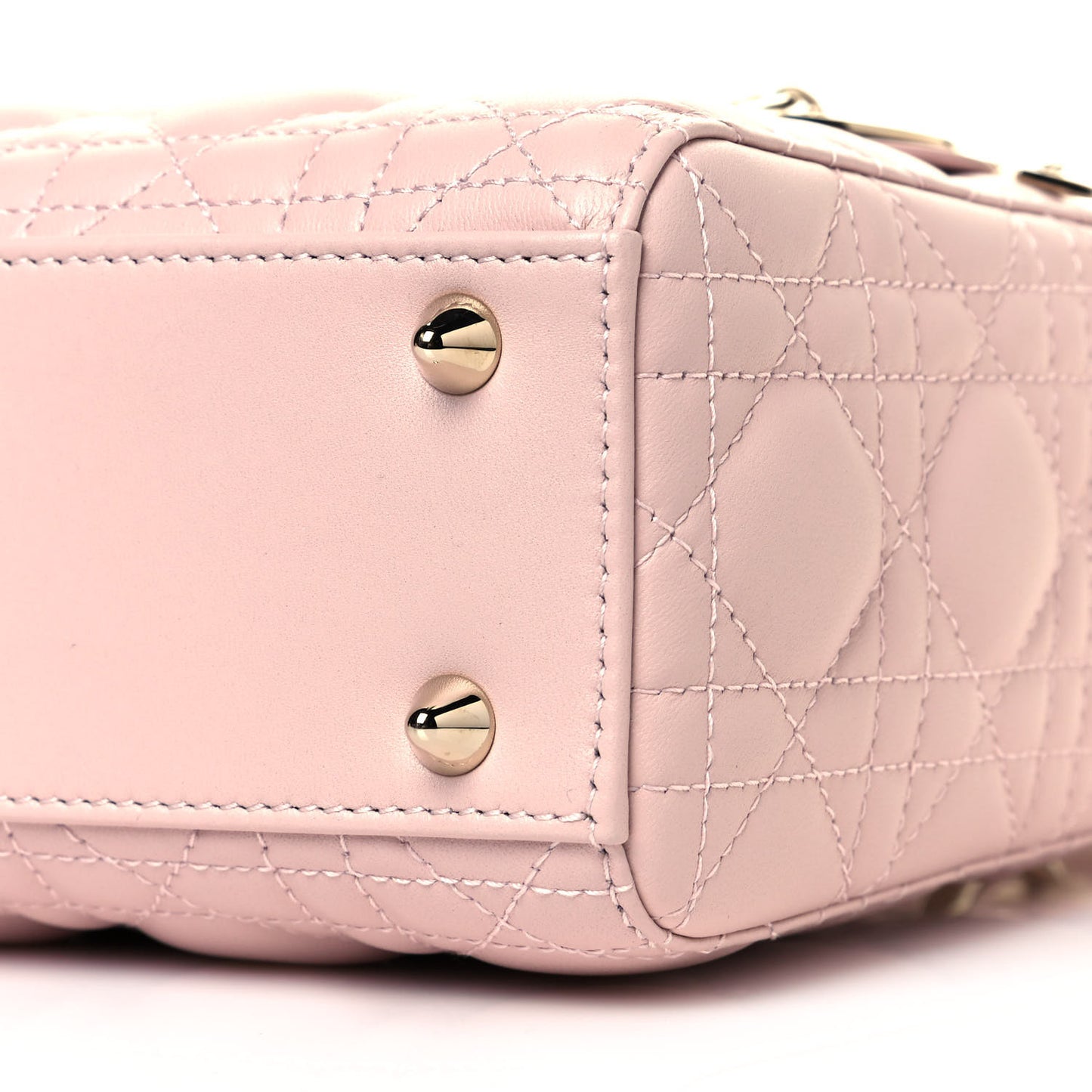 Lambskin Cannage Small My ABCDior Lady Dior Blush Pink