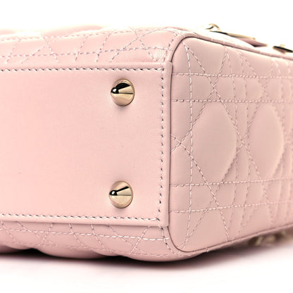 Christian Dior Lambskin Cannage Small My ABCDior Lady Dior Blush Pink 8 of 10