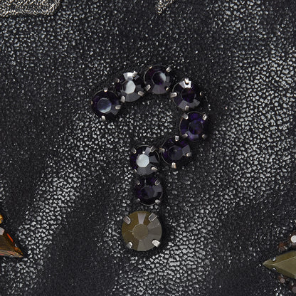 Stella McCartney Shaggy Deer Crystal Falabella Clutch Black 13 of 16