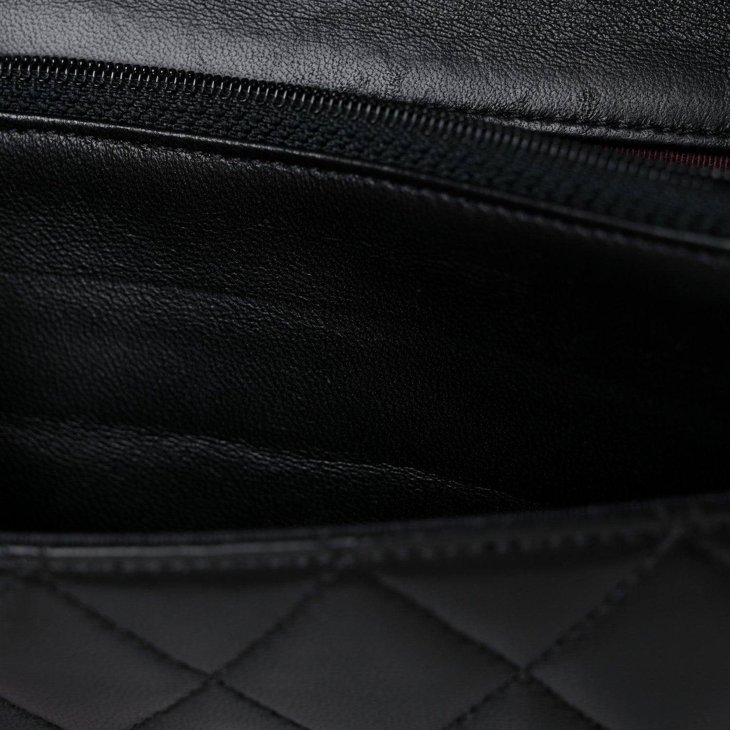 Chanel Lambskin Quilted Wallet On Chain WOC Black 14 of 16