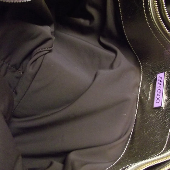 Slashed Leather Keeya Gold