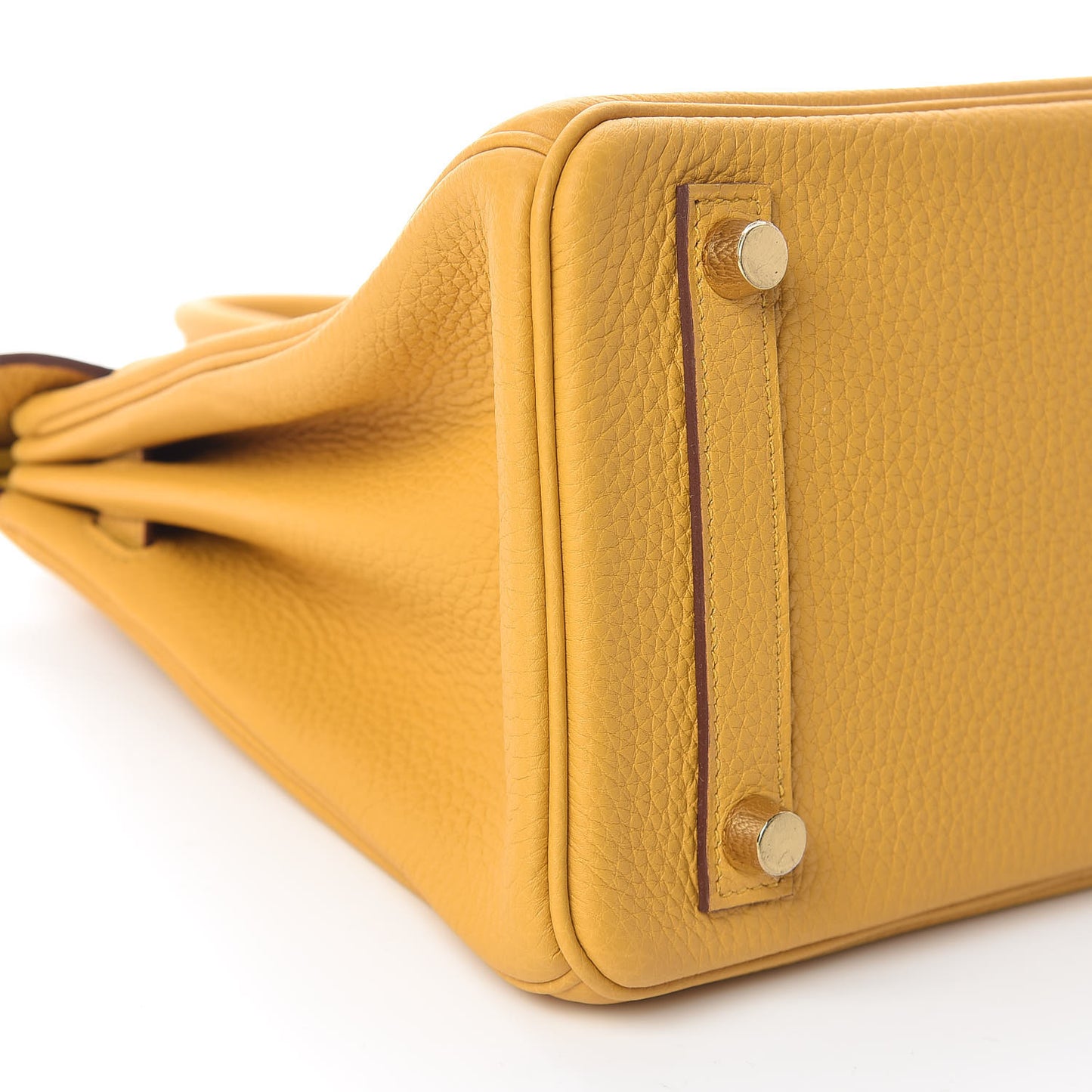 Togo Horseshoe Birkin 25 Jaune Ambre
