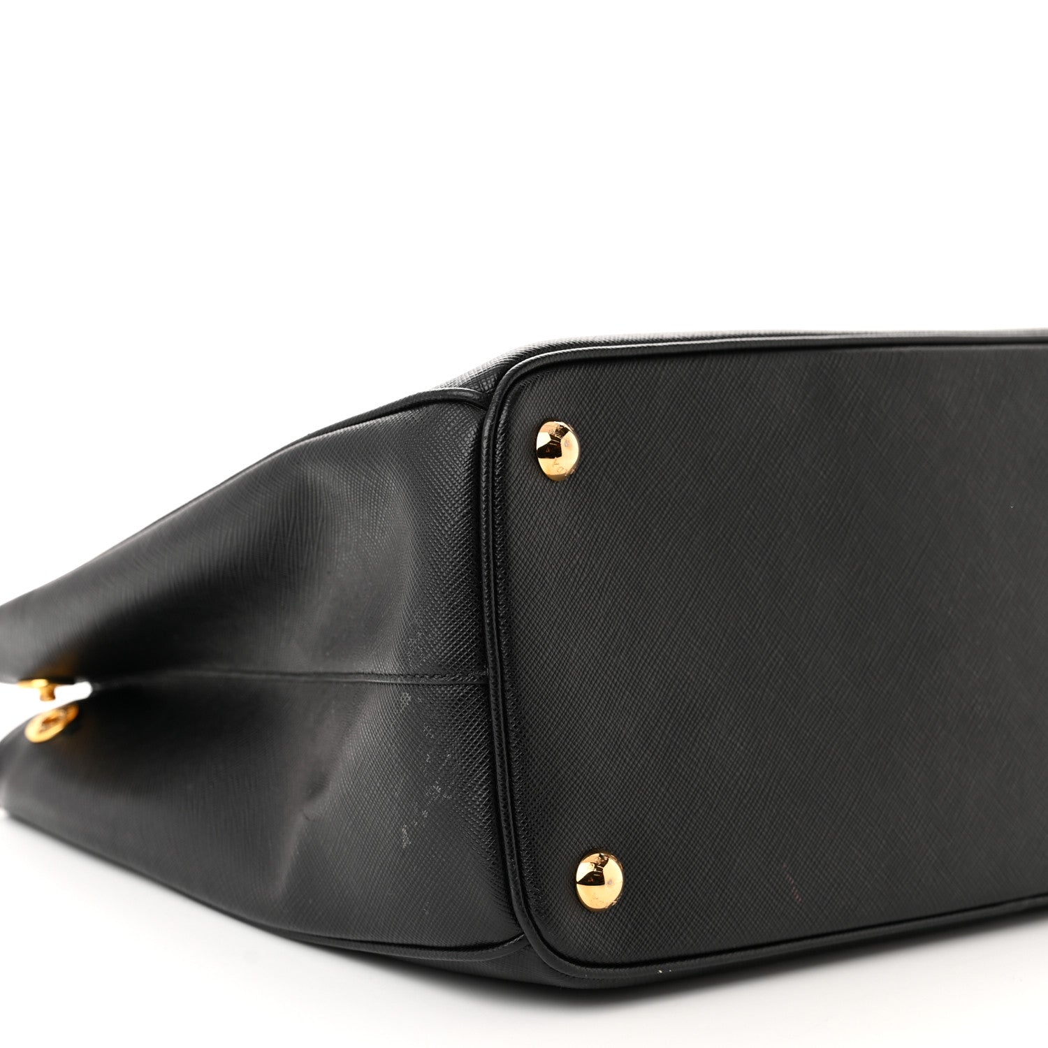 Prada Saffiano Lux Large Galleria Double Zip Tote Black 8 of 13
