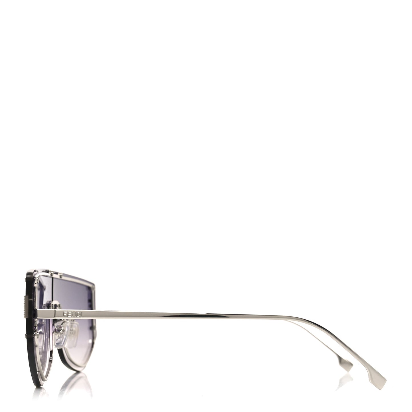 Metal Fendi First Sunglasses FE 40096/U Black