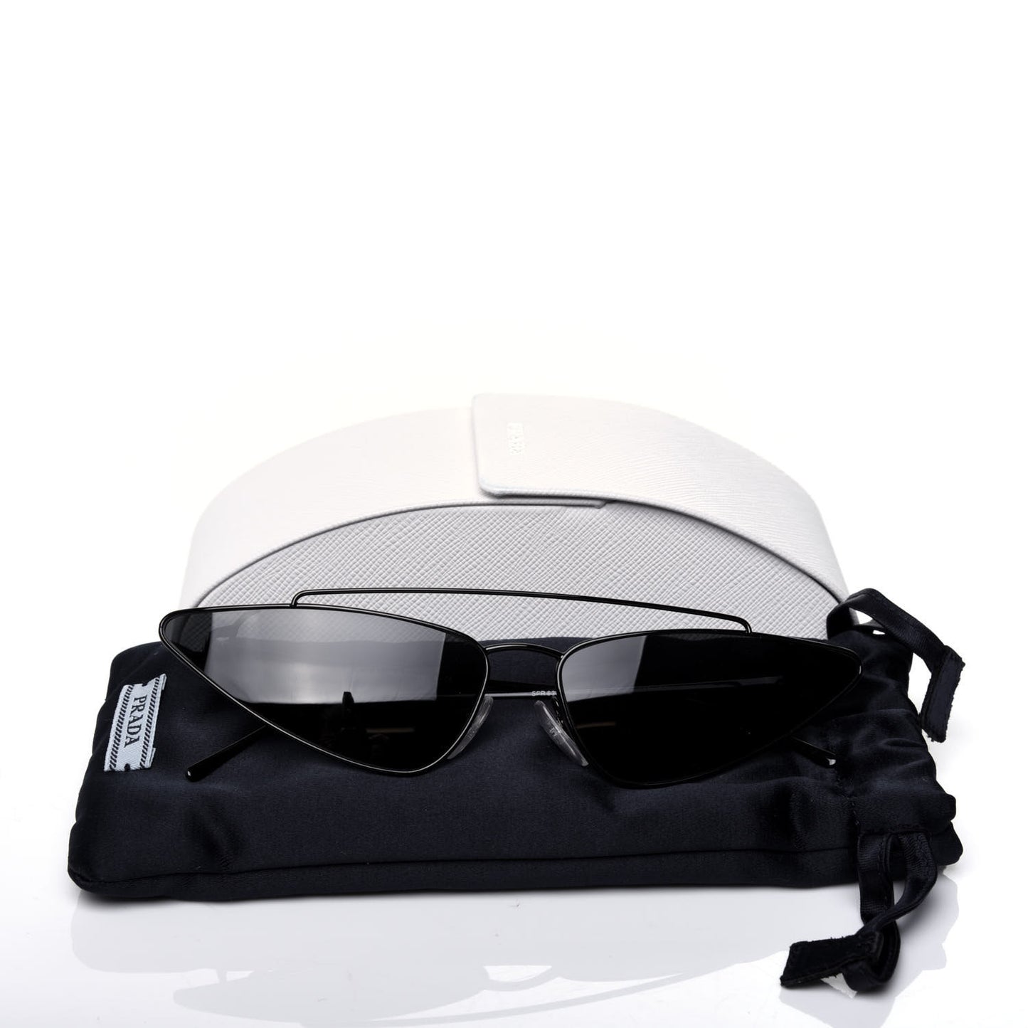 Cat Eye Sunglasses SPR 64U Black
