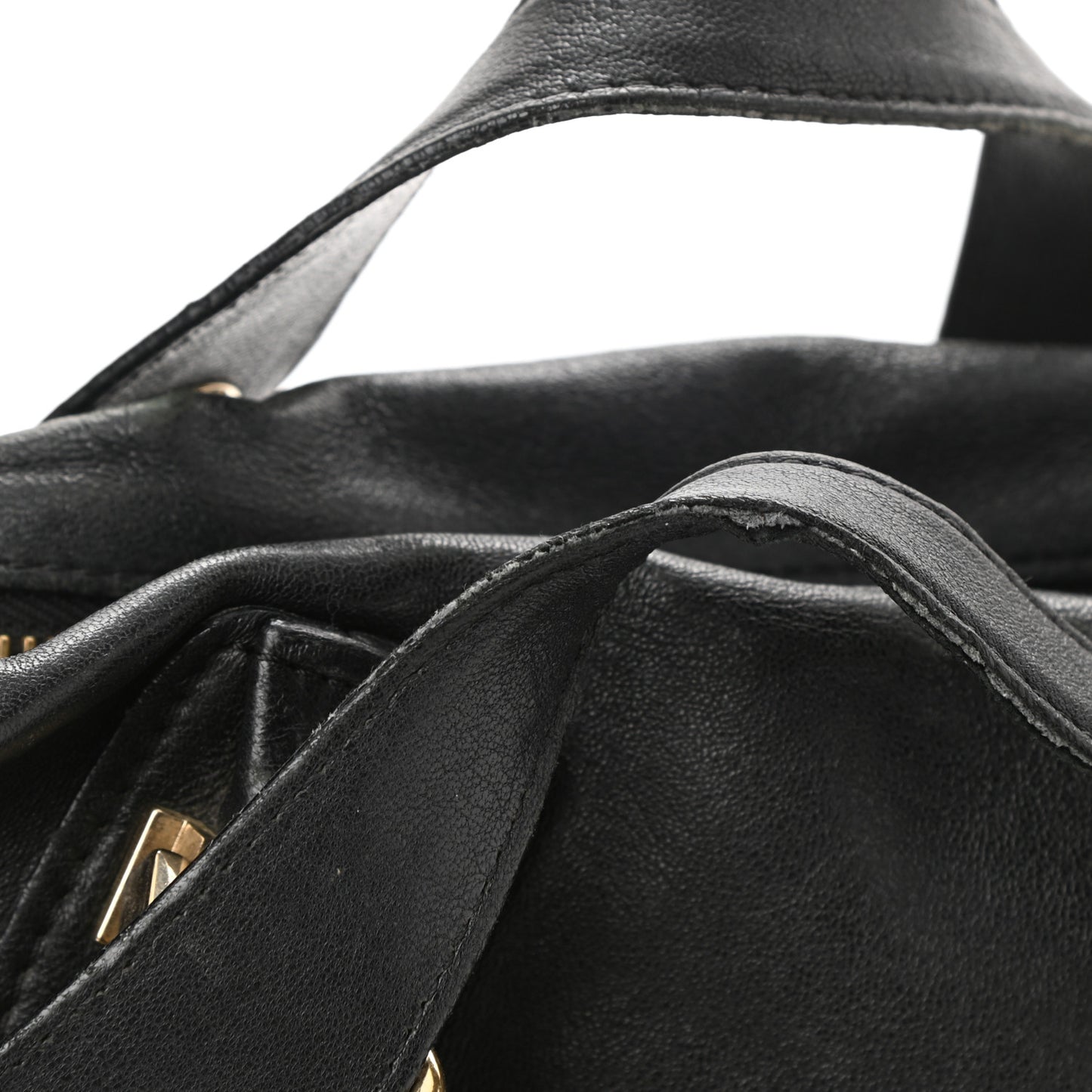 Calfskin Medium Military Paraty Black