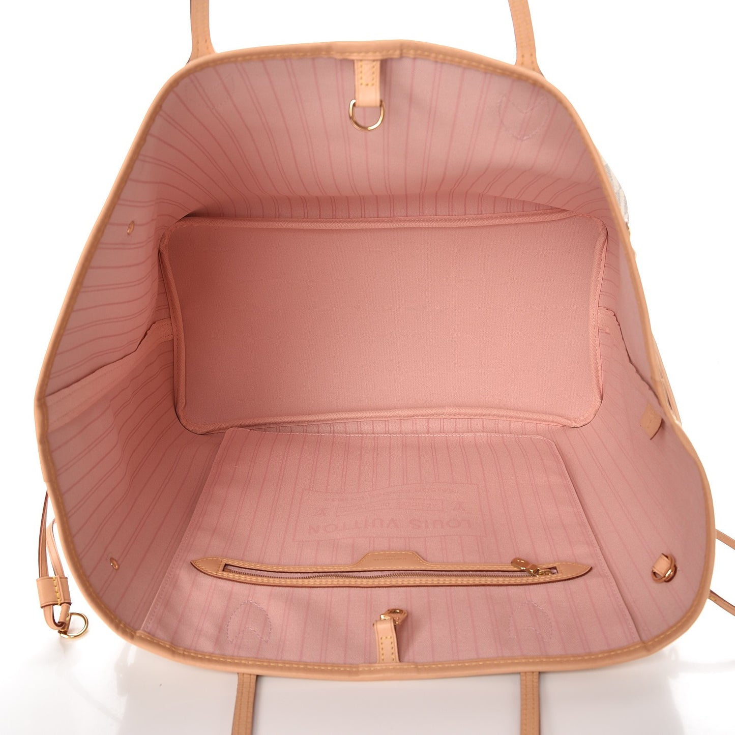 Damier Azur Neo Neverfull GM Rose Ballerine