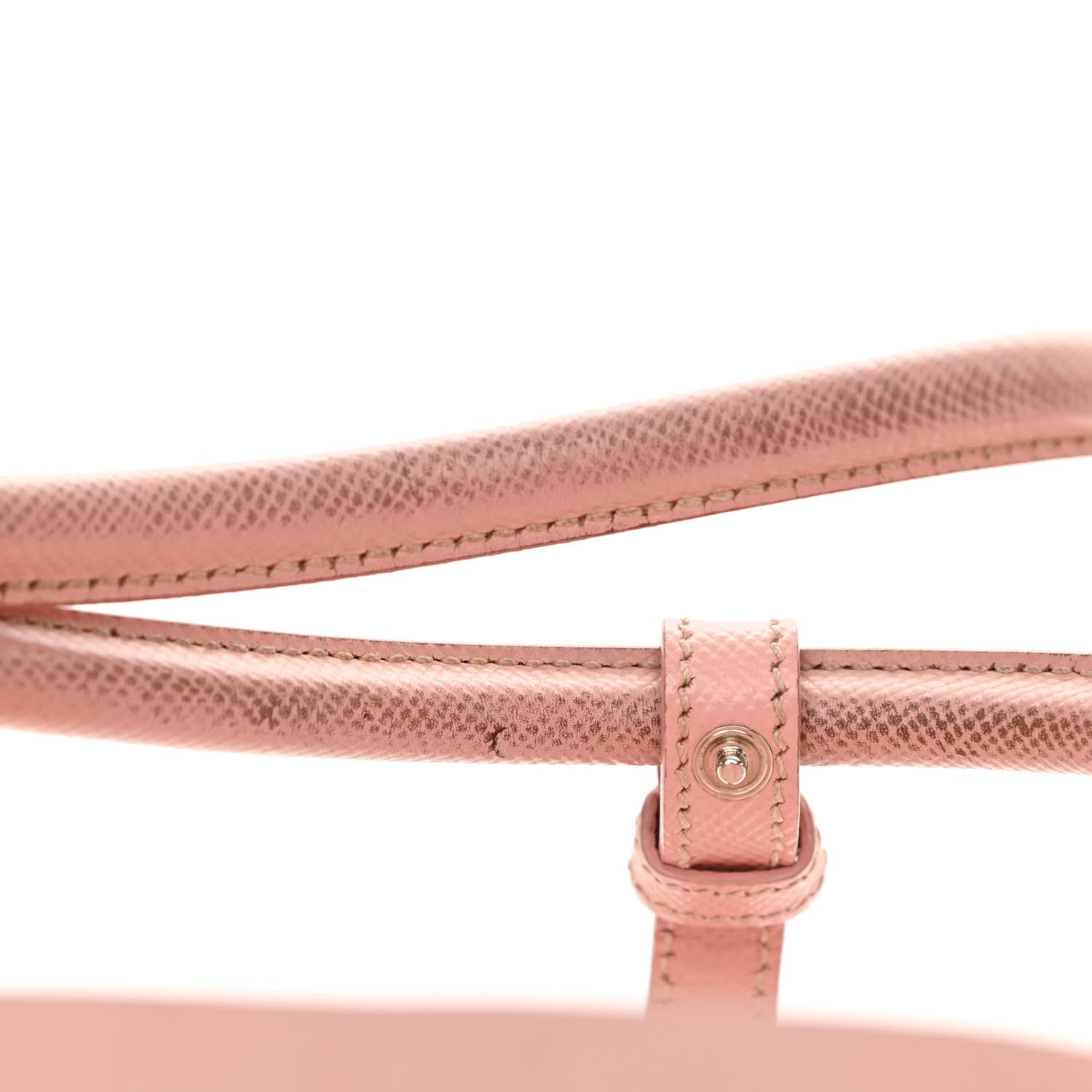 Prada Saffiano Cuir Medium Double Bag Orchidea Acquamarina 14 of 15