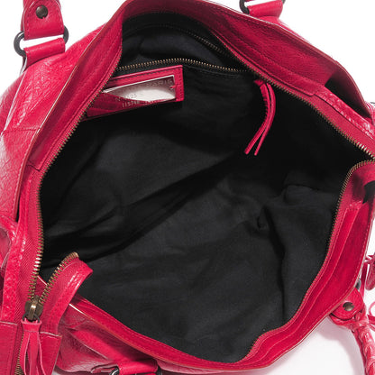 Balenciaga Agneau Classic Hardware City Rubisse 5 of 14