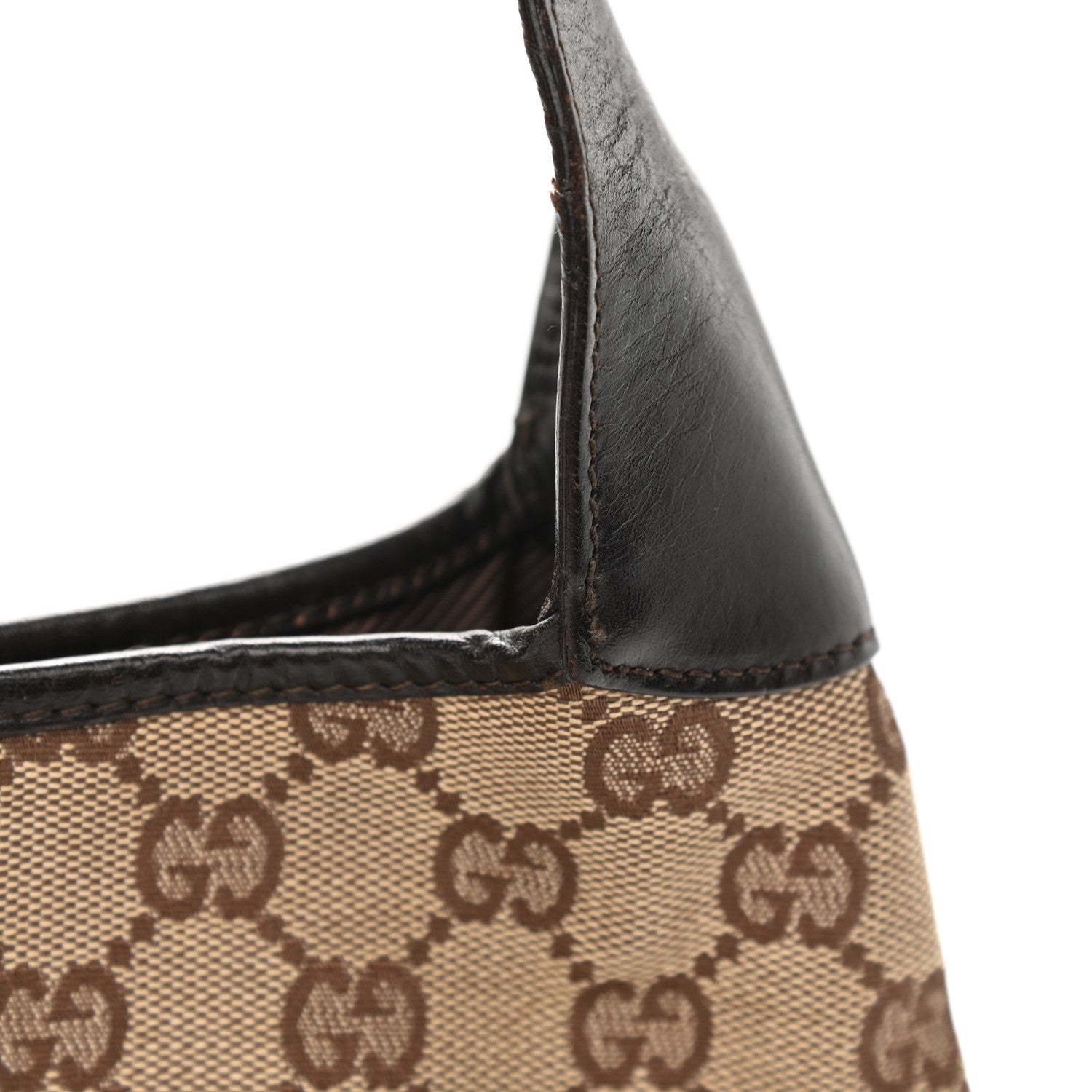 Gucci Monogram Web Jackie O Hobo Dark Brown 10 of 13