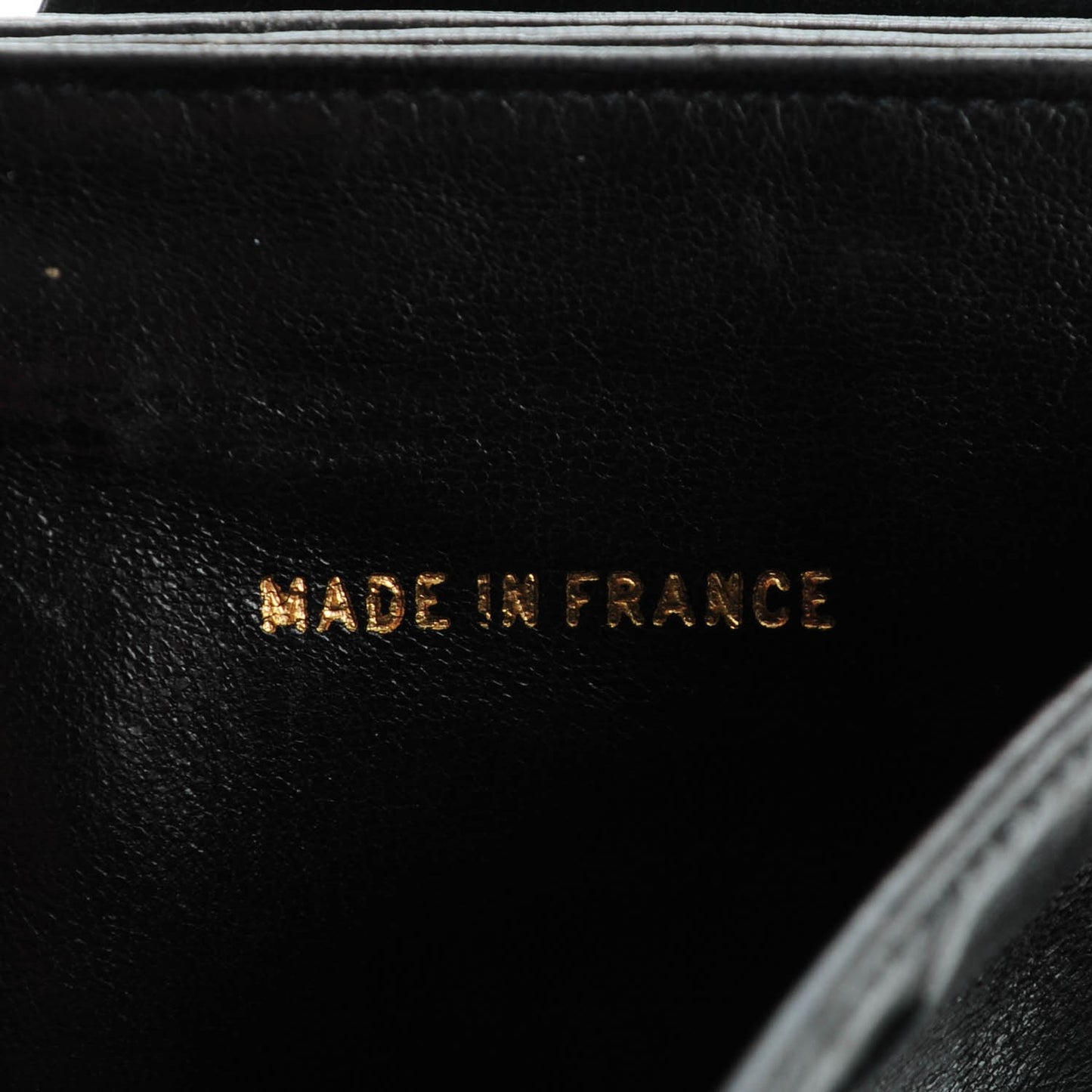 Lambskin Timeless CC Compact French Wallet Black