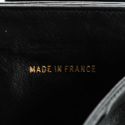 Chanel Lambskin Timeless CC Compact French Wallet Black 7 of 8