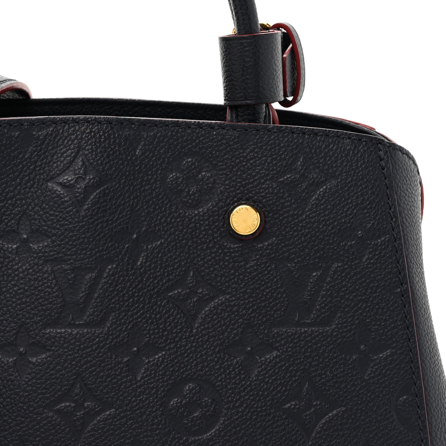 Louis Vuitton Empreinte Montaigne BB Marine Rouge 7 of 12