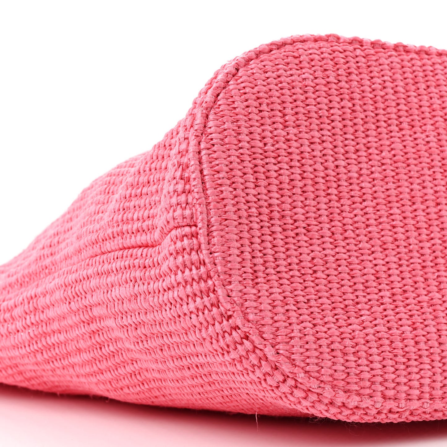 Raffia London Logo Beach Tote Pink
