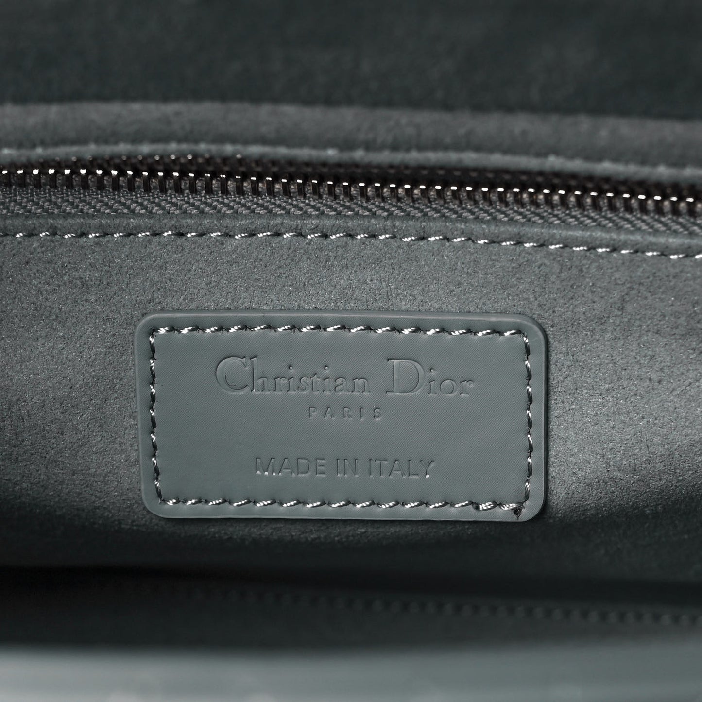 Ultra Matte Calfskin Cannage Medium Lady Dior Grey Stone